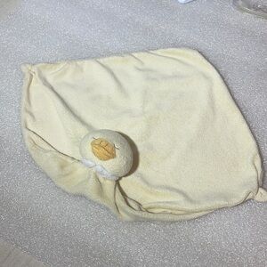 Angel Dear yellow Lovey Baby Blankie  Yellow Duck Duckie chic